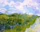 Vincent Van Gogh Green Wheat Fields Wall Decal