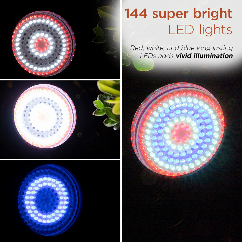144 LED Super Bright Color Changing Light