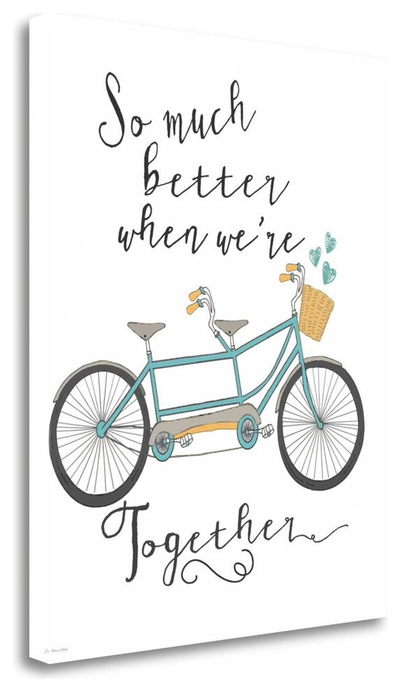"Together" By Jo Moulton, Giclee Print on Gallery Wrap Canvas, Ready to Hang