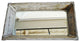 Vintage Wood Trough Mirror