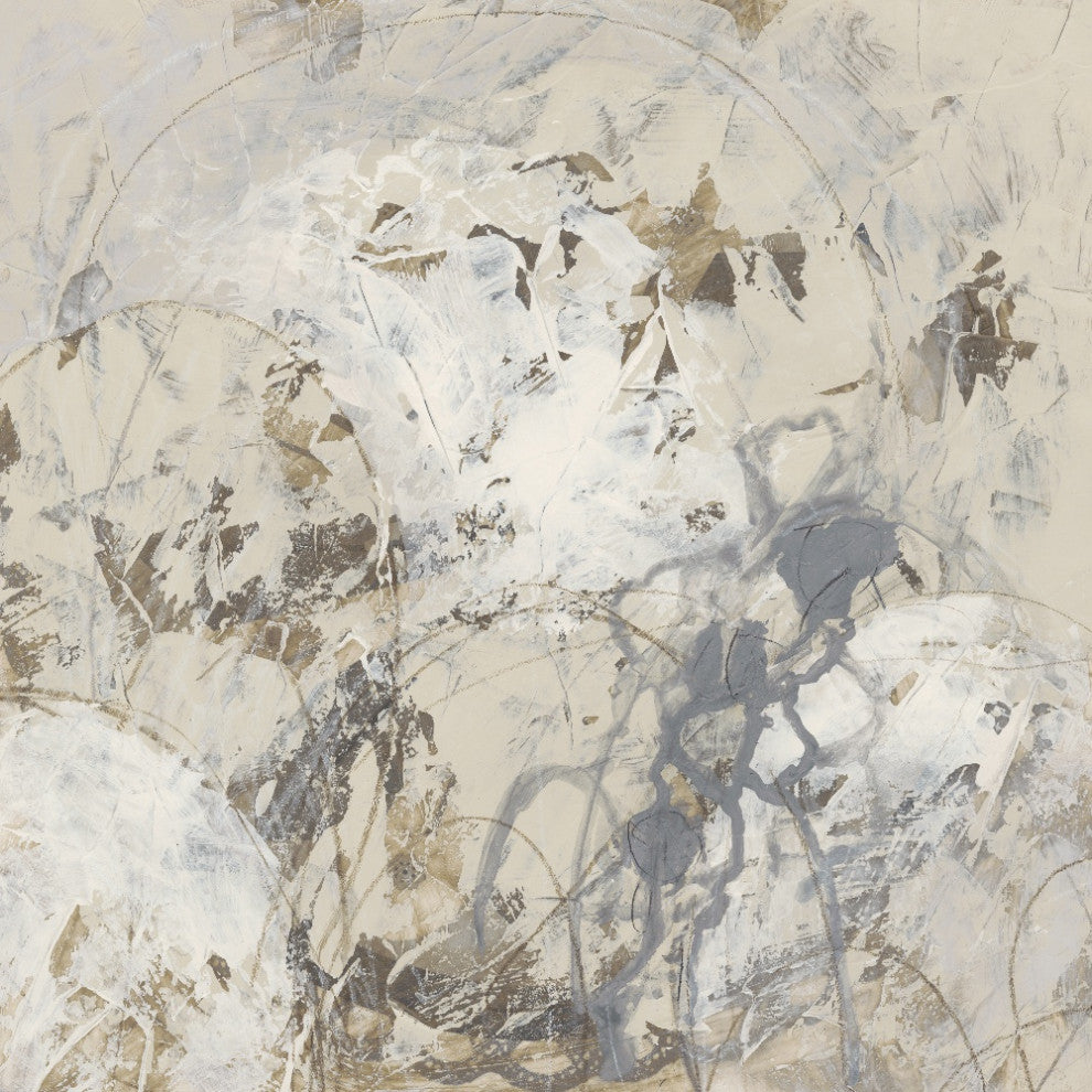 "Impasto Gesture I" Fine Art Giant Canvas Print, 54"x54"