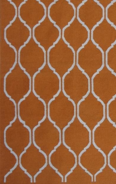 Pasargad DC Flat Weave Lamb's Wool Rug, 5'x8'