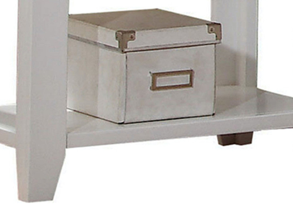 Lacey Nightstand With 1 Drawer, White