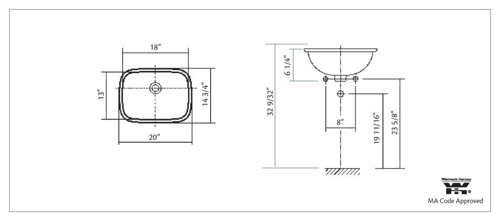 Cheviot Products Ibiza Undermount Sink