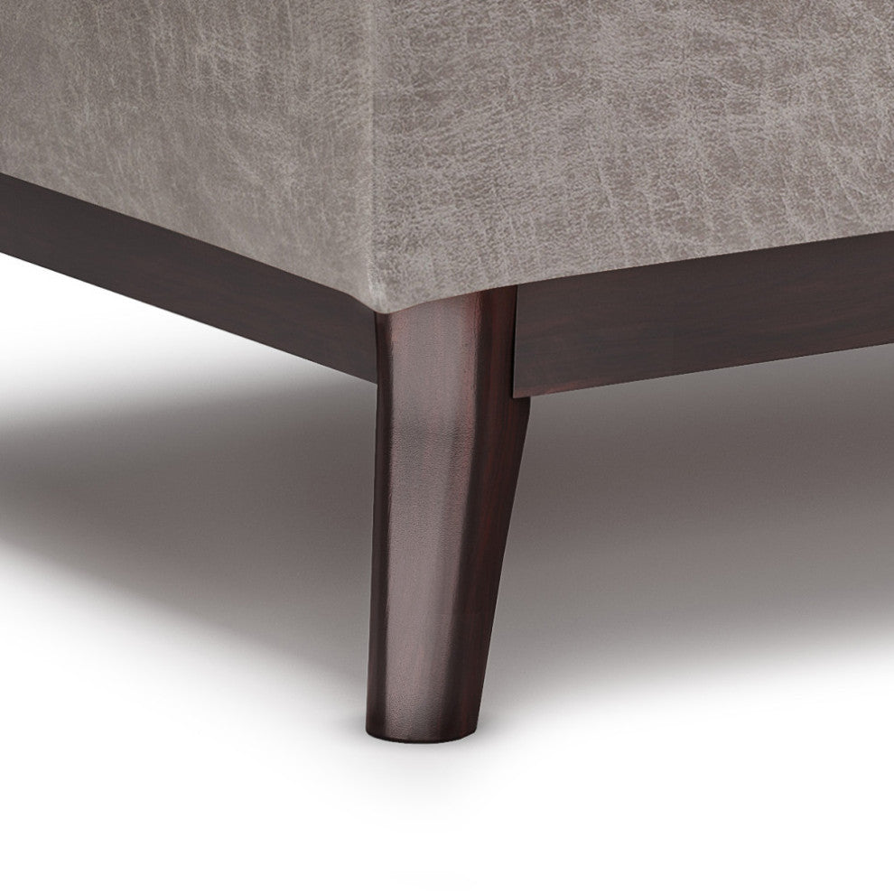 Owen Tray Top Small Coffee Table Storage Ottoman