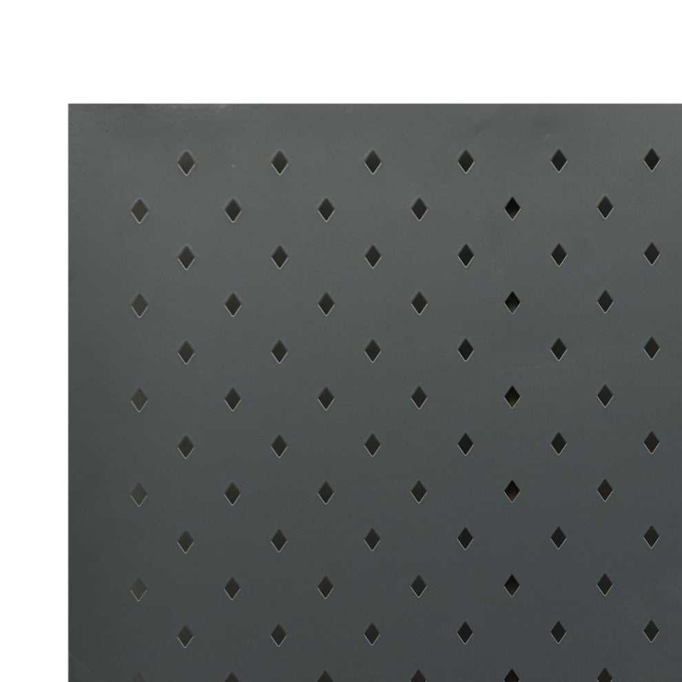 vidaXL Room Divider 5 Panel Freestanding Folding Privacy Screen Anthracite Steel