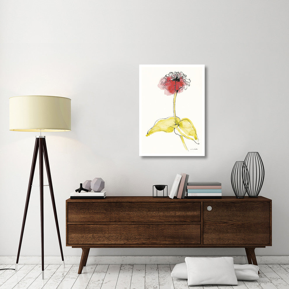 "Zinnia II" Digital Paper Print by Shirley Novak, 27"x38"