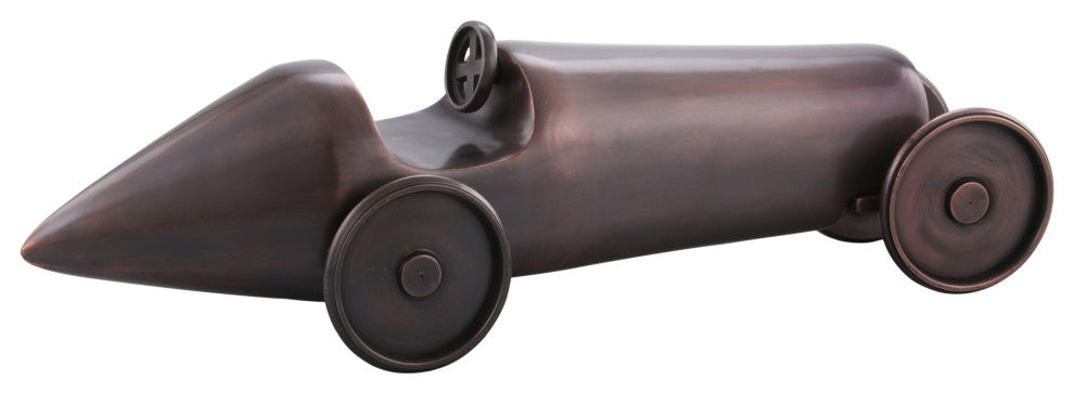 Discontinued Antique Race Car Bronze - Brown