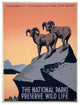 "The National Parks Preserve Wild Life, ca. 1936-1939" Print by J. Hirt, 20"x26"