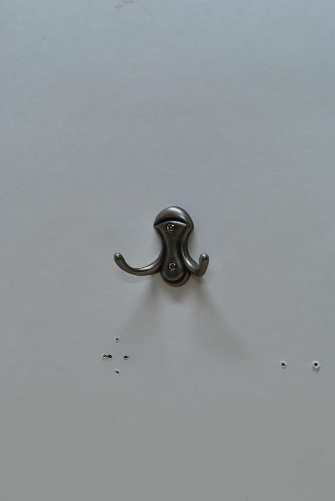 Coat Hook, Aged Pewter