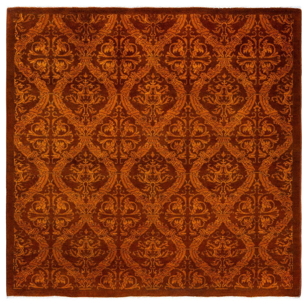 Vibrance One-of-a-Kind Handmade Area Rug Gold, 5' 10" x 6' 0"