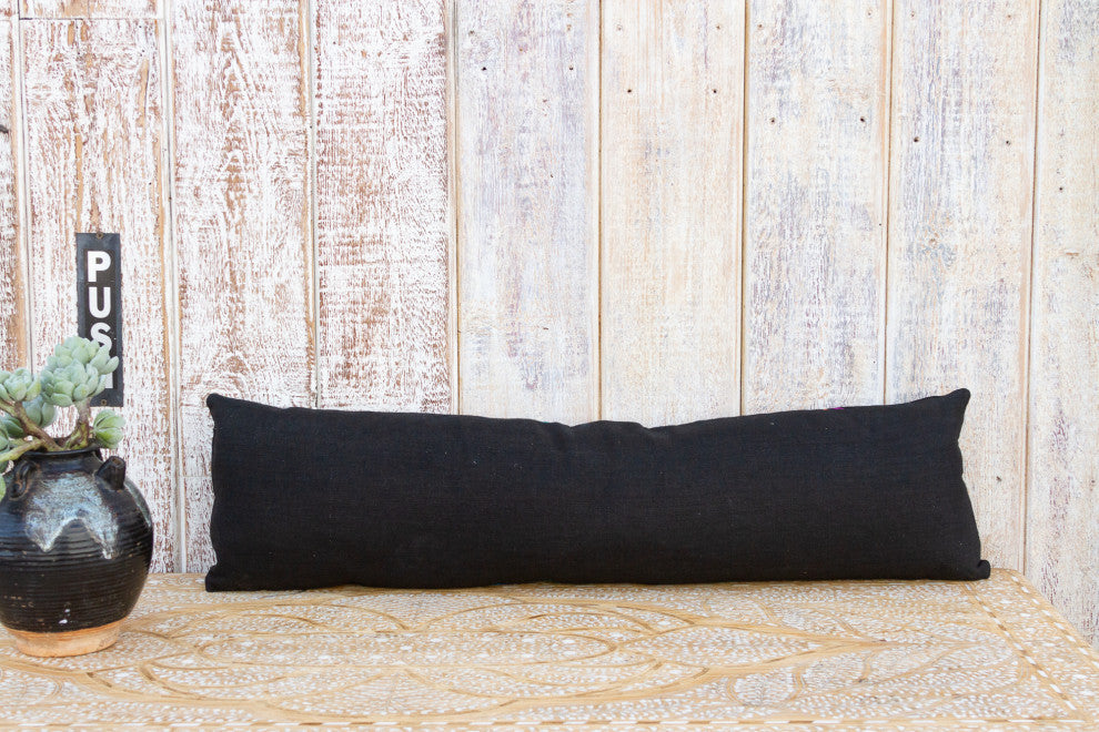 Long Vintage Mayan Brocade Izel Pillow