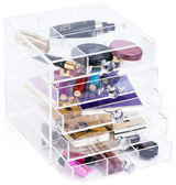 Diamond Collection Princess 5-Tier Acrylic Makeup Organizer
