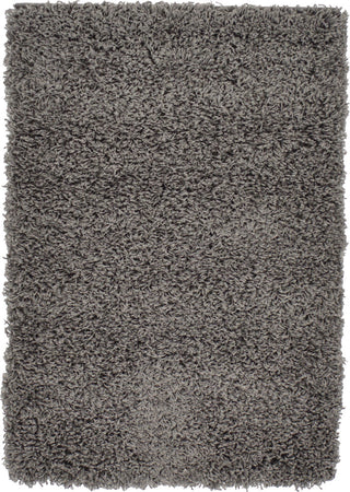 Unique Loom Graphite Gray Solid Shag 2'x3' Area Rug