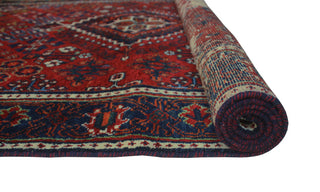 Fine Vintage Distressed Ariannie Red Rug