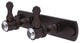 Carolina Crystal 2 Position Multi Hook, Antique Bronze