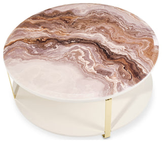 Ariana Cocktail Table, Gold