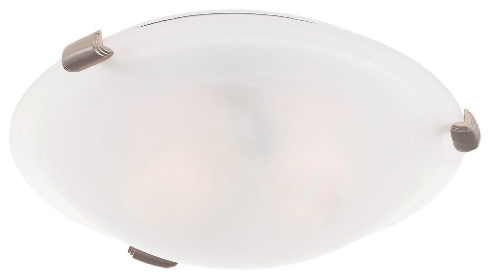 Livex Lighting 2 Light Brushed Nickel Ceiling Mount - 8010-91