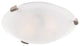 Livex Lighting 2 Light Brushed Nickel Ceiling Mount - 8010-91