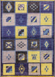 Ahgly Company Indoor Rectangle Mid-Century Modern Area Rugs, 4' x 6'