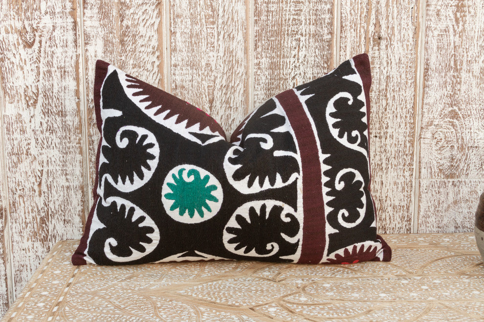 Damina Gul Suzani Lumbar Pillow
