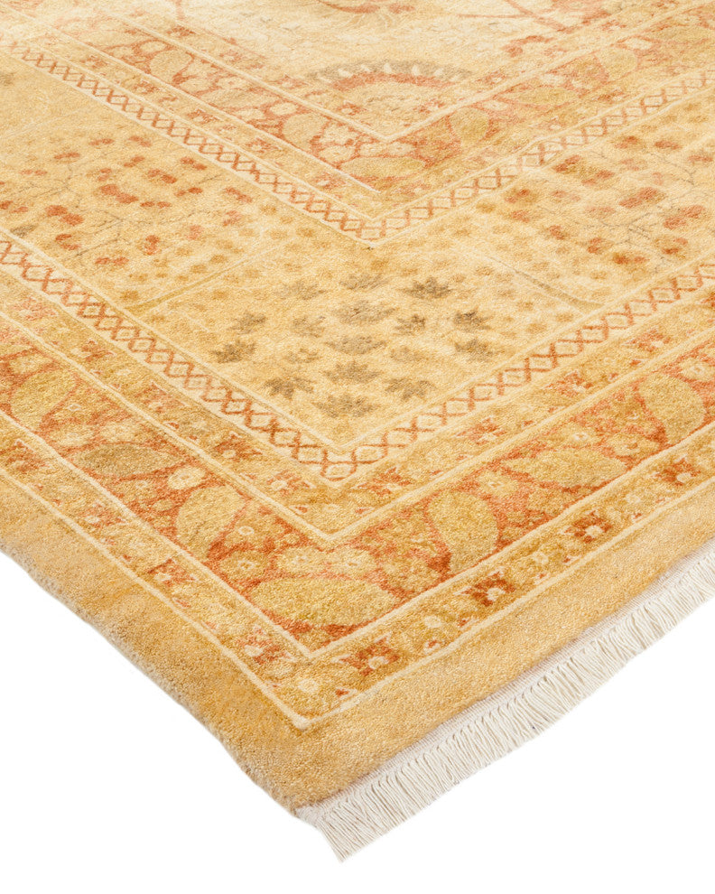 Rowan, One-of-a-Kind Hand-Knotted Area Rug Ivory, 8'1"x10'4"