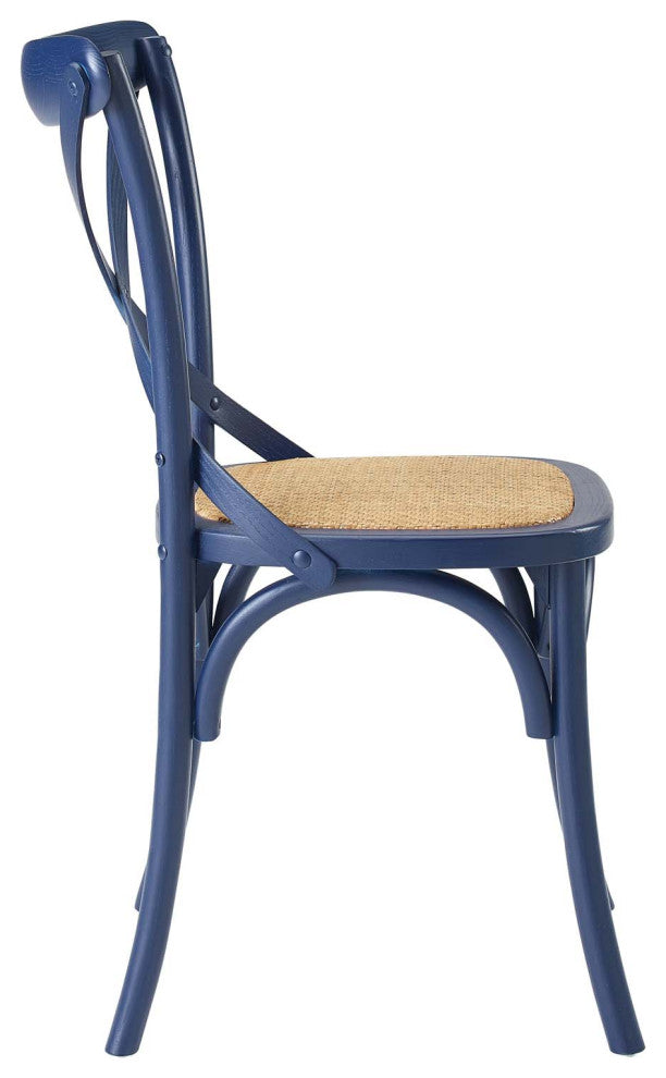 Gear Dining Side Chair Set of 2 EEI-3481-MID