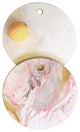 Iveta Abolina Winter Marble Cutting Board Round, 11.5"x11.5"
