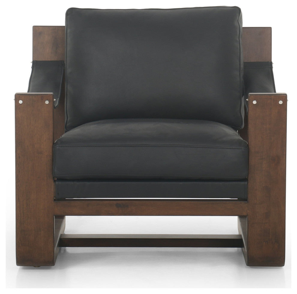 Cesar Chair Carson Black, Almond