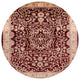 Ahgly Company Indoor Round Mid-Century Modern Area Rugs, 5' Round