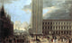 Luca Carlevaris Piazza San Marco with Jugglers Gallery Wrapped Canvas Print