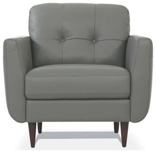 ACME Radwan Chair, Pesto Green Leather