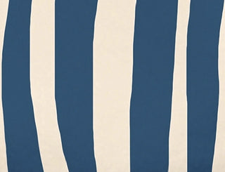 Wood Stripe Geometric Print Bath Towel, Navy Blue