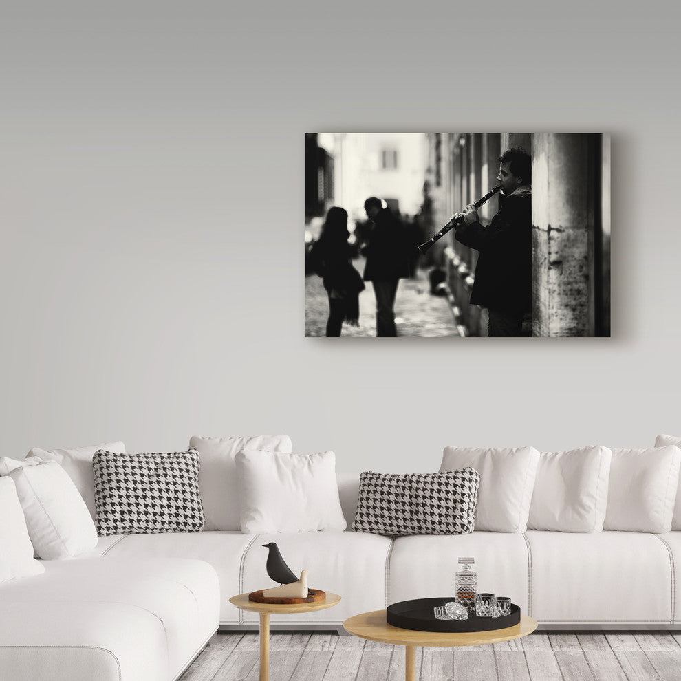 Julien Oncete 'Rome Street Song' Canvas Art, 47"x30"