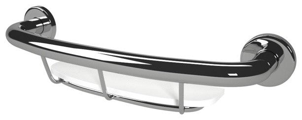 Life Line Series - Shampoo Shelf, Polished Chrome