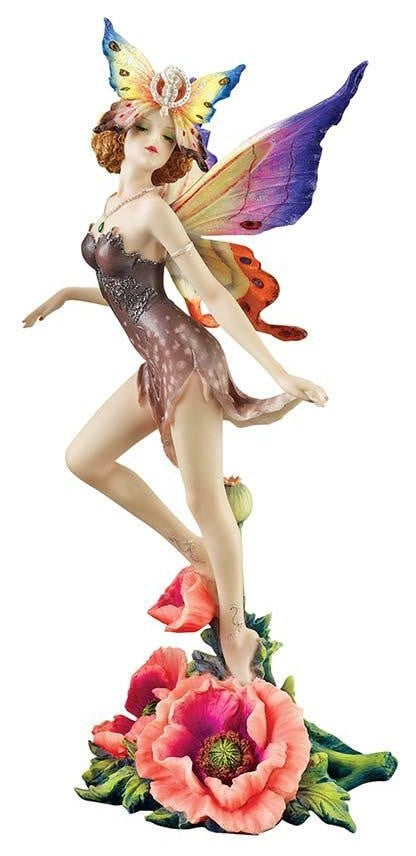 Home Garden Pixie Fairy Statue Sculpture Figurine