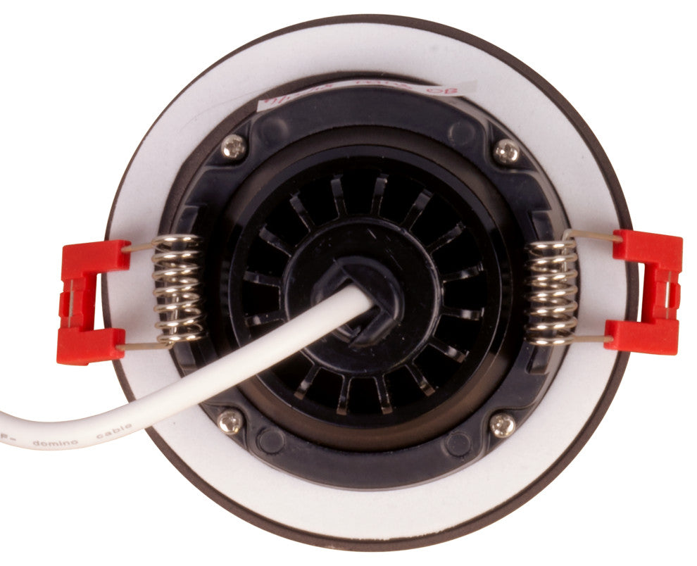 3" LED Gimbal Recessed Downlight, Oil-Rubbed Bronze, 3000k