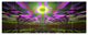 Fractal Cosmic Apocalypse, Abstract Art on Canvas, 70"x28", 6 Panels