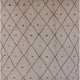 Ahgly Company Indoor Square Mid-Century Modern Area Rugs, 8' Square