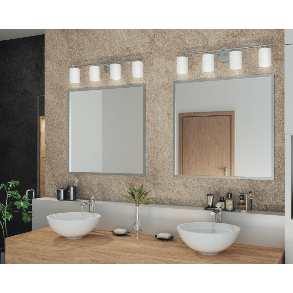Replay 4-Light Bath Light, Brushed Nickel