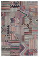 Rug N Carpet - Handmade Anatolian 6' 8'' x 9' 11'' Unique Patchwork Kilim Rug
