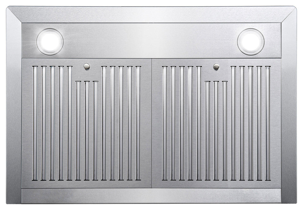 Cosmo Wall-Mount Range Hood, Stainless Steel, Ducted, 30"