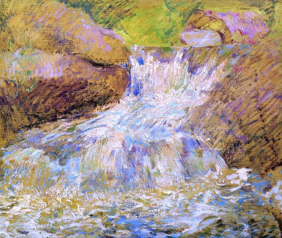 John Twachtman Waterfall Greenwich Wall Decal