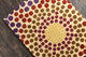 Allie Geometric Circles Contemporary Area Rug, 5''x7''6"