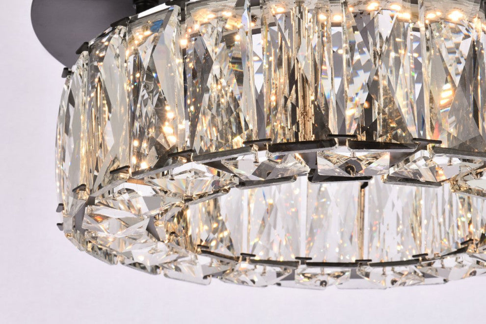Modern Black 1-Light Flush Mount