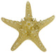 Metallic Knobby Starfish, Set of 3, Gold