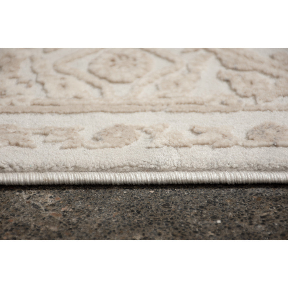 Ariella 5'25" X 7'21" Ft Power Loomeded Indoor Rug