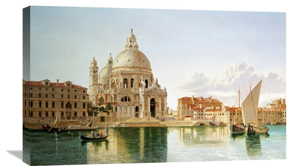"The Santa Maria Della Salute, Venice" Artwork, 30" x 18"