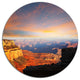 Beautiful View Of Grand Canyon, Landscape Disc Metal Artwork, 11"