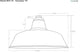 16" Farmhouse LED Sconce Light With Industrial Arm, Red